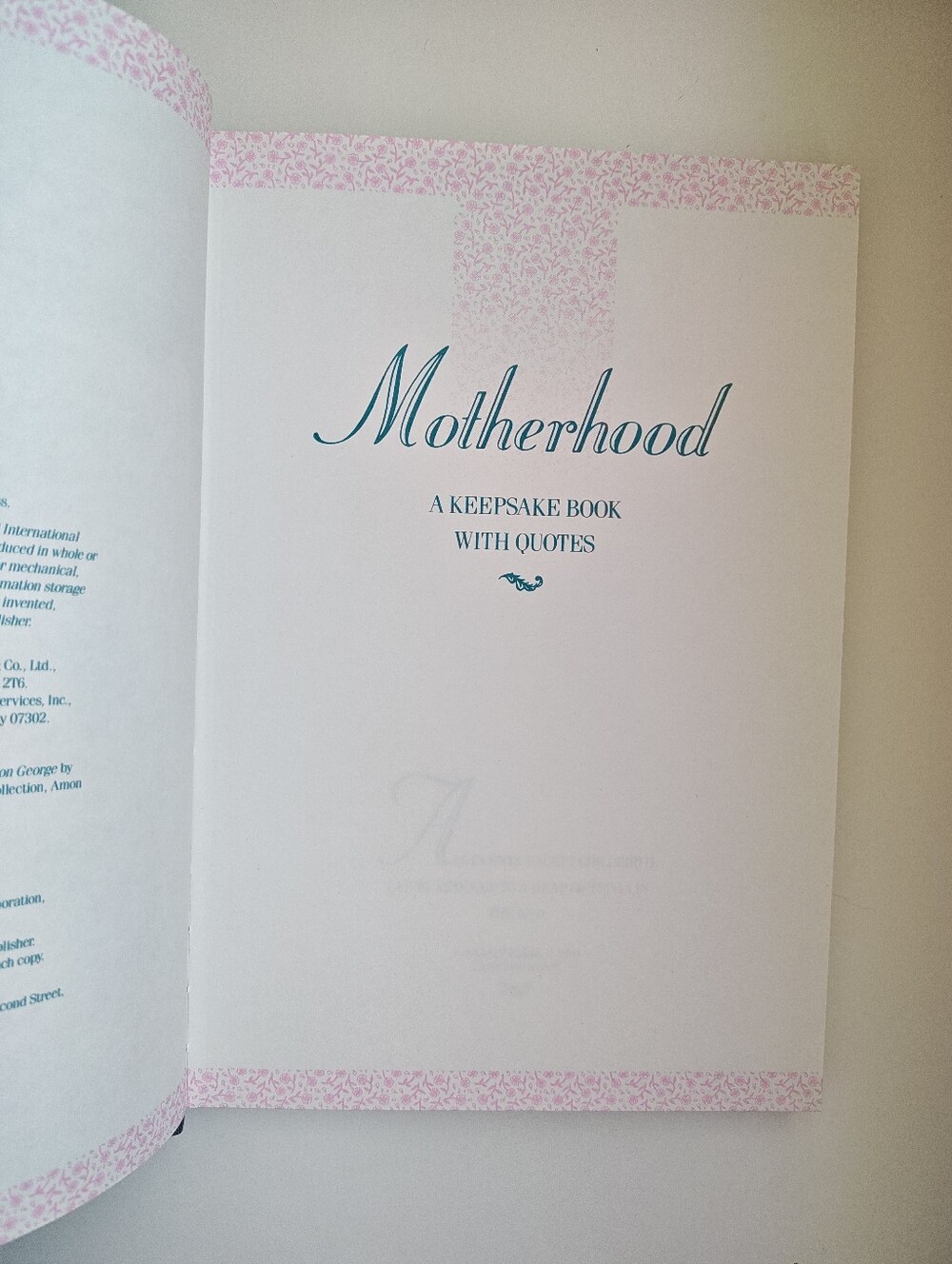 Motherhood Keepsake Journal - Picture 3 of 6